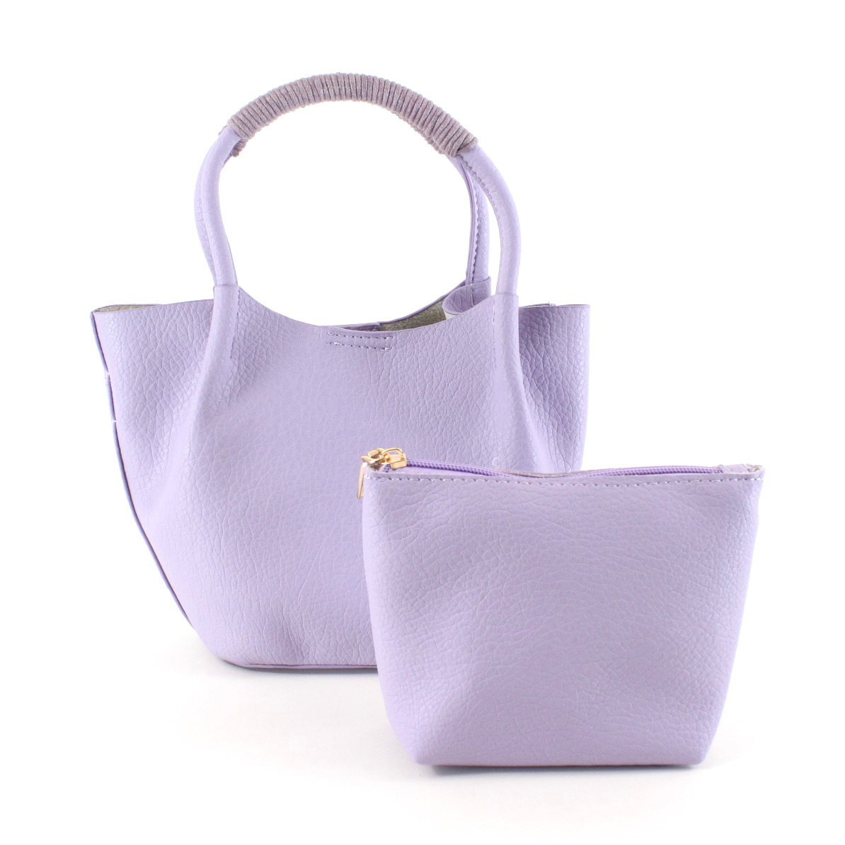 Small Tote Crossbody Bag w/Cosmetic Pouch