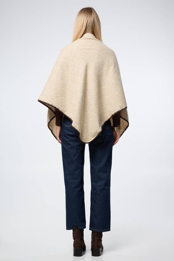 Knitted Triangle Shawl