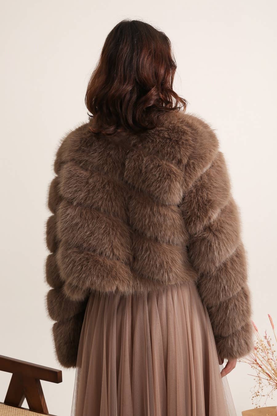 Paula Short Fur Jacket