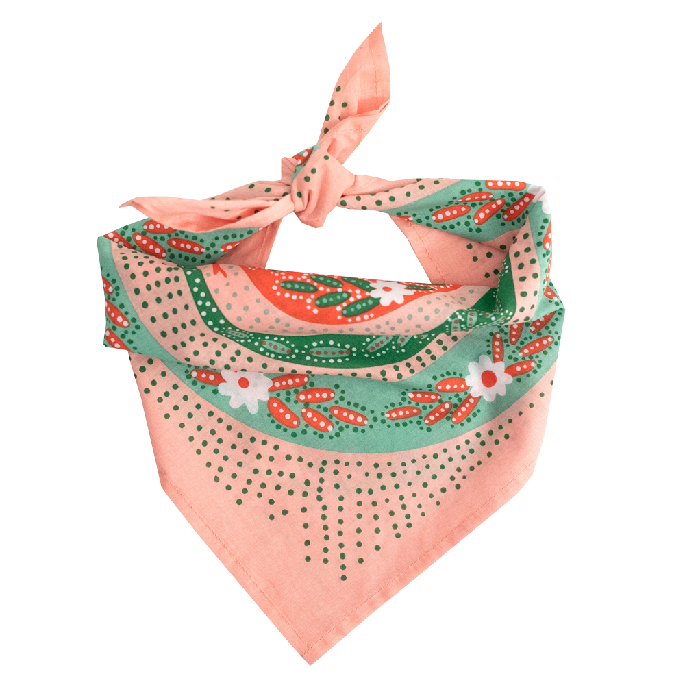 Snakes Pink Bandana