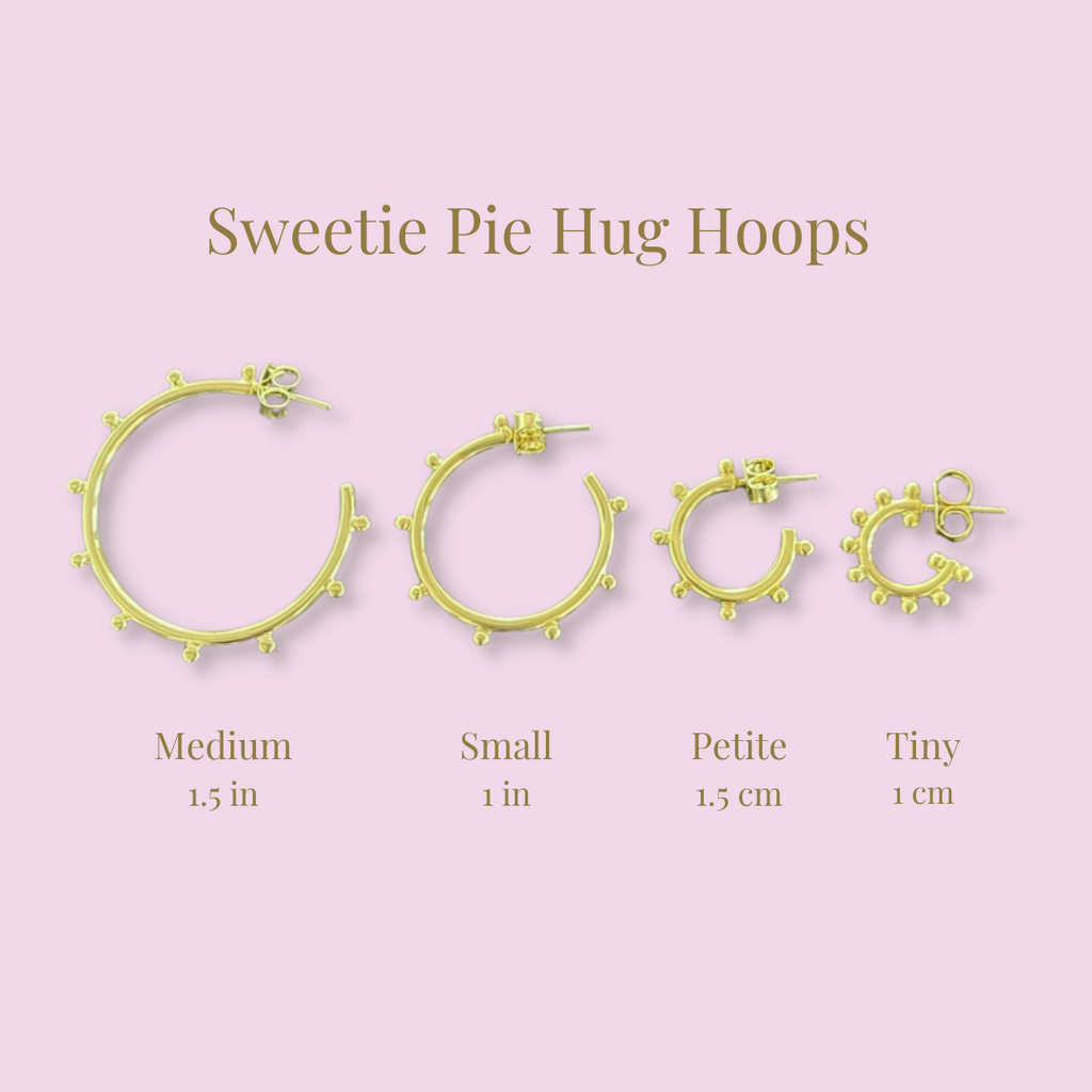 Small Sweetie Pie Hug Hoops